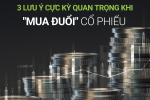 3 LƯU Ý CỰC KỲ QUAN TRỌNG KHI “MUA ĐUỔI” CỔ PHIẾU 